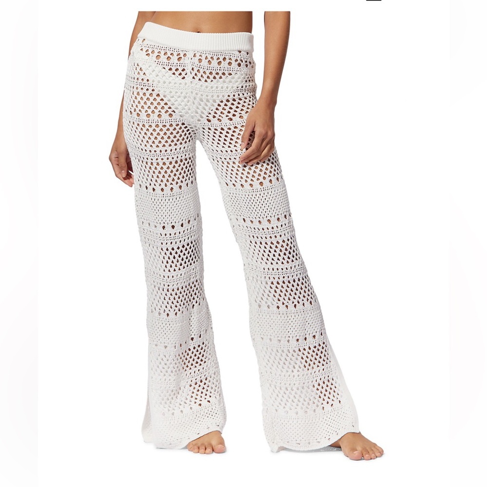 Solid & Striped The Logan Pant – Chunky Cotton Crochet – Size S, NWT